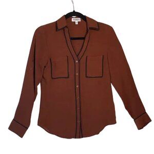 Express Women’s Brown Shirt
